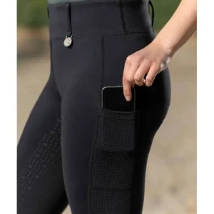 Consegna Rapida LEGGINGS FULL GRIP DONNA CON PASSANTI CINTURA