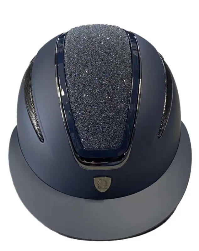 CASCO EQUITAZIONE TATTINI CASSIOPEA CRISTALLI VISIERA LARGA Popolare