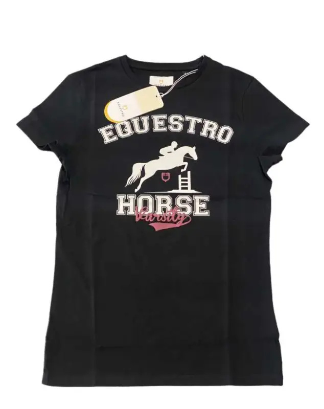 Direttamente Dal Produttore MAGLIETTA DONNA EQUESTRO HORSE