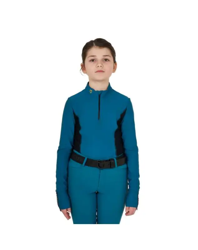 Ultime Pezzi BASE LAYER EQUESTRO BAMBINA BLUE CORAL