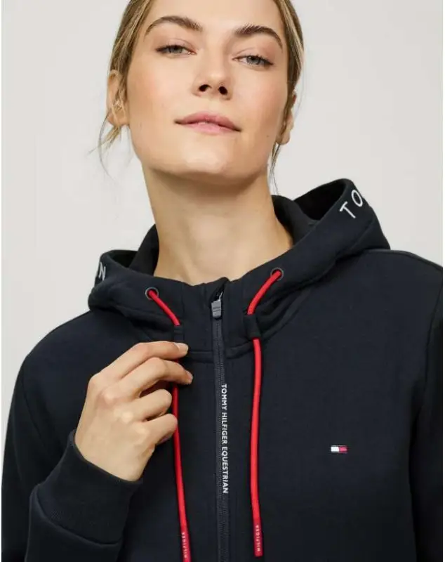 Ultime Pezzi TOMMY HILFIGER FELPA UNISEX CON CAPPUCCIO