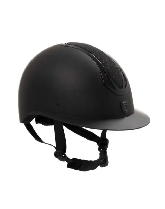 CASCO EQUESTRO AZAEL STONE ULTRA-LIGHT CON BRILLANTINI TONO SU TONO Affare