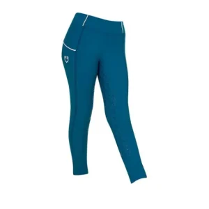 Offerta LEGGINGS EQUESTRO FODERATI PILE PER BAMBINA