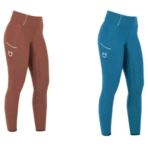 Compra Adesso LEGGINGS DONNA EQUESTRO FODERATI IN PILE SLIM FIT FULL GRIP