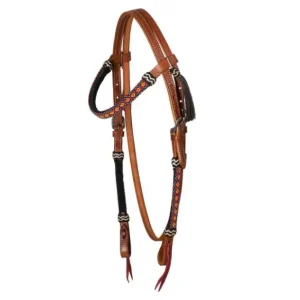 TESTIERA WESTERN POOL'S SUNRISE CON PERLINE Ultima Occasione