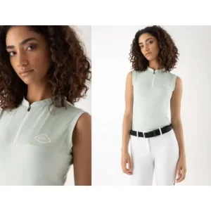 MAGLIA TANK EQUILINE DONNA SURF GREEN SENZA MANICHE Ultimissimo Modello