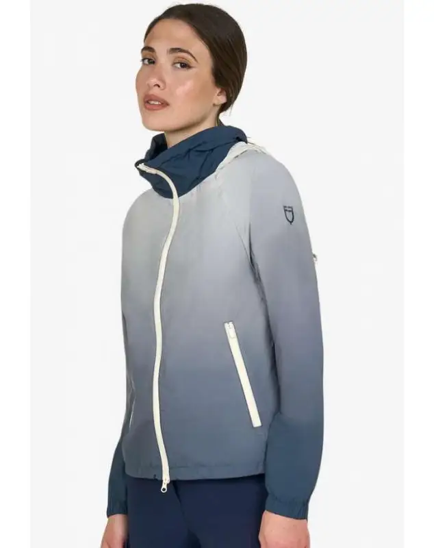 GIUBBINO DONNA EQUESTRO IDROREPELLENTE SFUMATO CON CAPPUCCIO ESTRAIBILE Offerta
