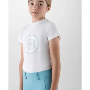 T-SHIRT EQUILINE BAMBINA CON STAMPA E BRILLANTINI Ordina Subito