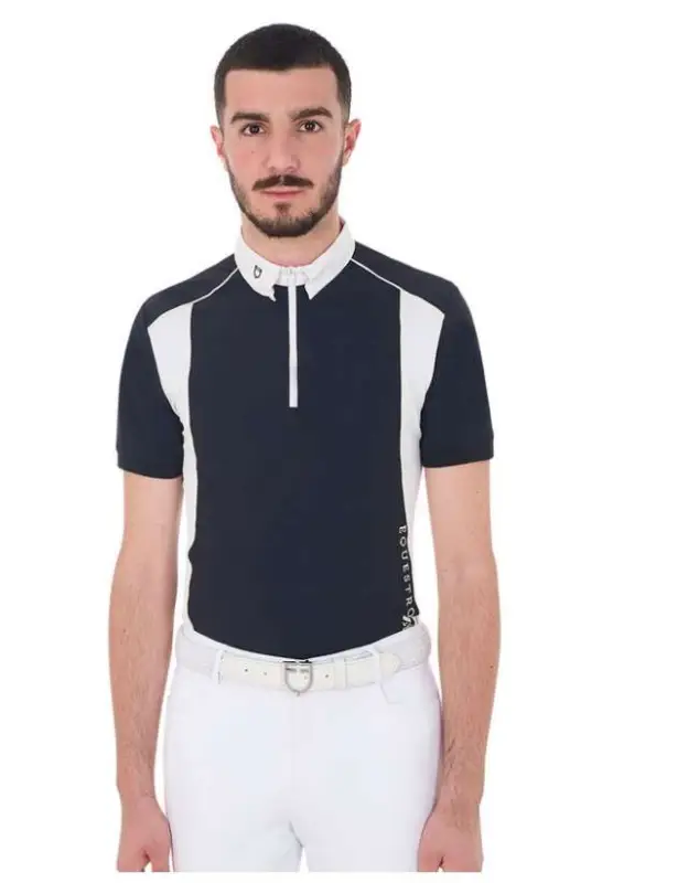 POLO UOMO SLIM FIT TESSUTO TECNICO EQUESTRO Pagamento Sicuro