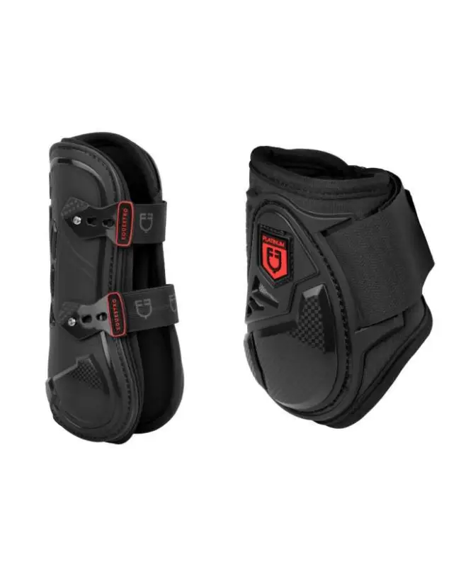 Occasione Imperdibile SET PROTEZIONI EQUESTRO PLATINUM PARATENDINI E PARANOCCHE YOUNG HORSE