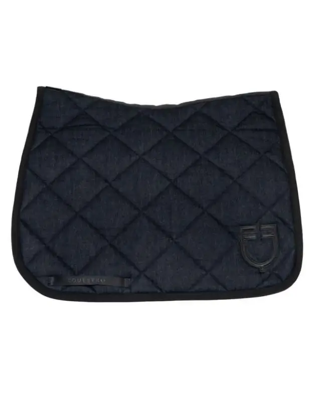 SOTTOSELLA DA DRESSAGE EQUESTRO TESSUTO DENIM Offerta Del Giorno