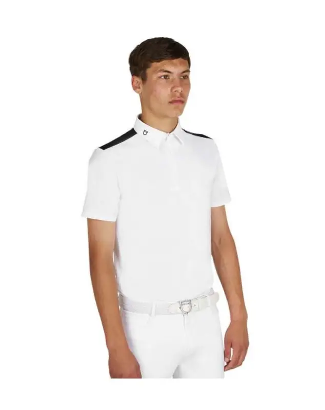 POLO CONCORSO UOMO EQUESTRO MEZZA MANICA Offerta Lampo