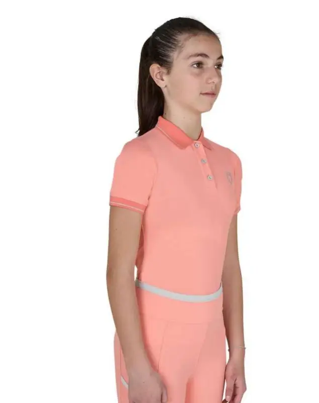 POLO EQUESTRO BAMBINI SLIM FIT TESSUTO TECNICO ANTIBATTERICO Prezzo Basso