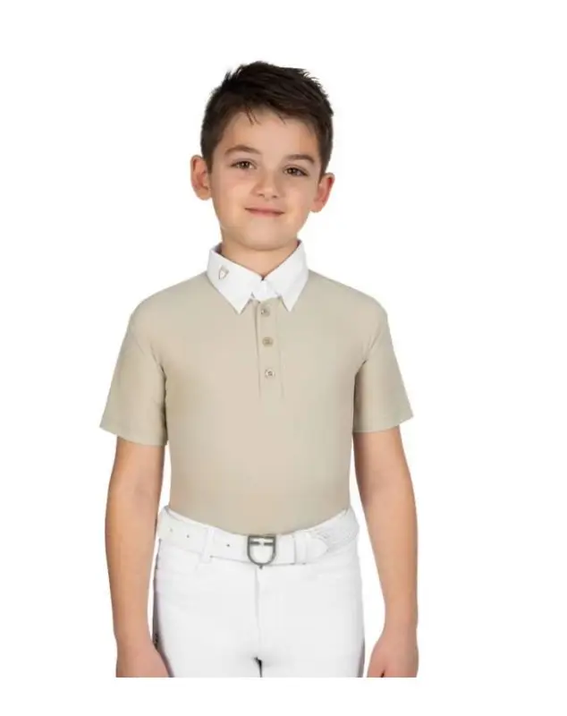 POLO EQUESTRO DA BAMBINO PER CONCORSO EQUITAZIONE Ultime Pezzi