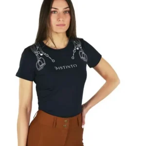 T-SHIRT DISTINTO DONNA FIBBIE LADY IN FIBRA NATURALE Nuova Collezione