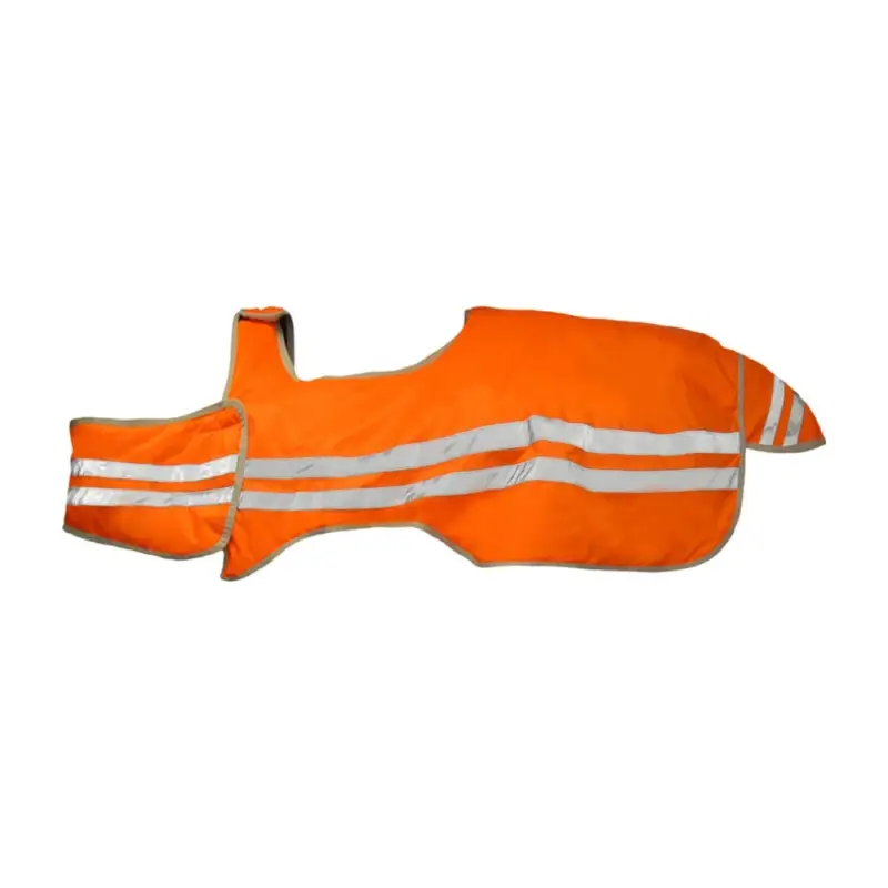 Coprireni riflettente fluo Horze Professionale