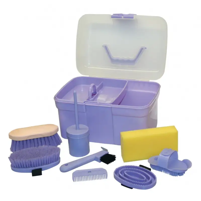 Set di toelettatura 8 pezzi per bambini Kerbl Reso Gratuito
