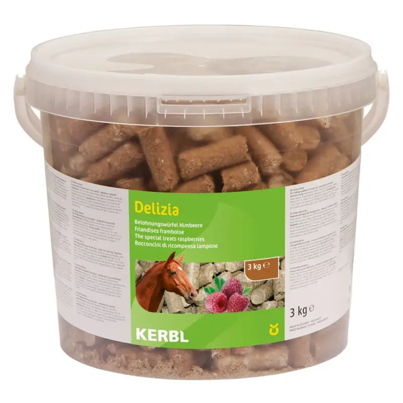 Leccornie Delizia Lampone Kerbl 3 kg Saldi