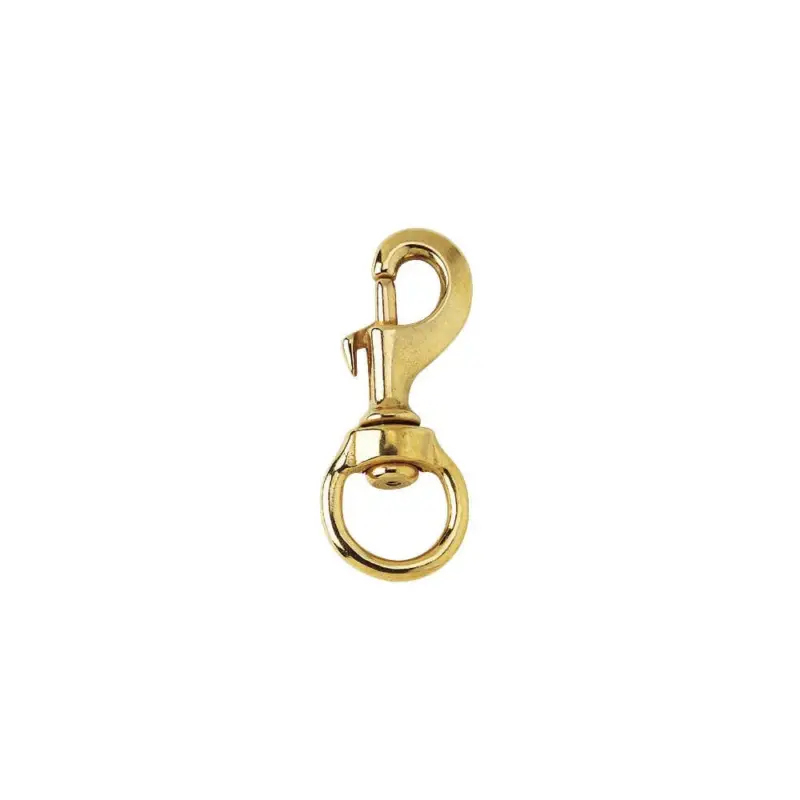 Moschettone ad anello 20 mm tondo ottone Prezzo Ridotto