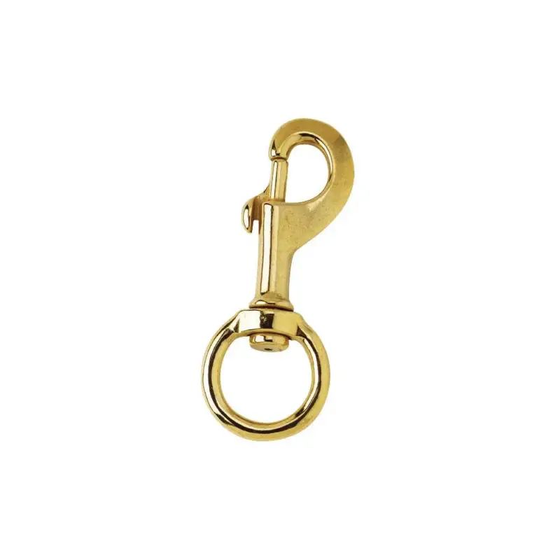 Bestseller Moschettone ad anello 30 mm tondo in ottone