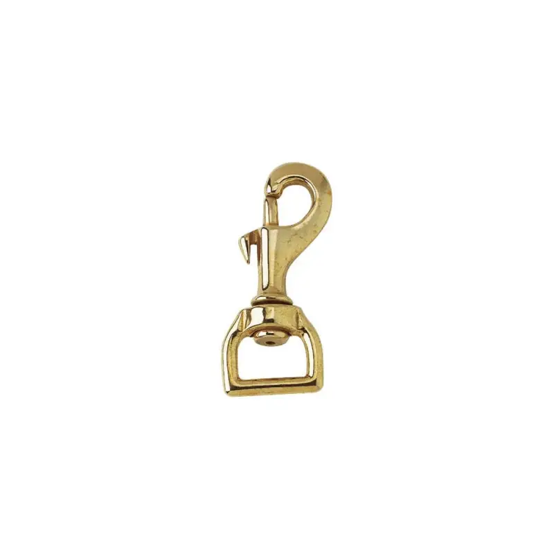 Offerta Speciale Moschettone ad anello 20 mm quadrato ottone