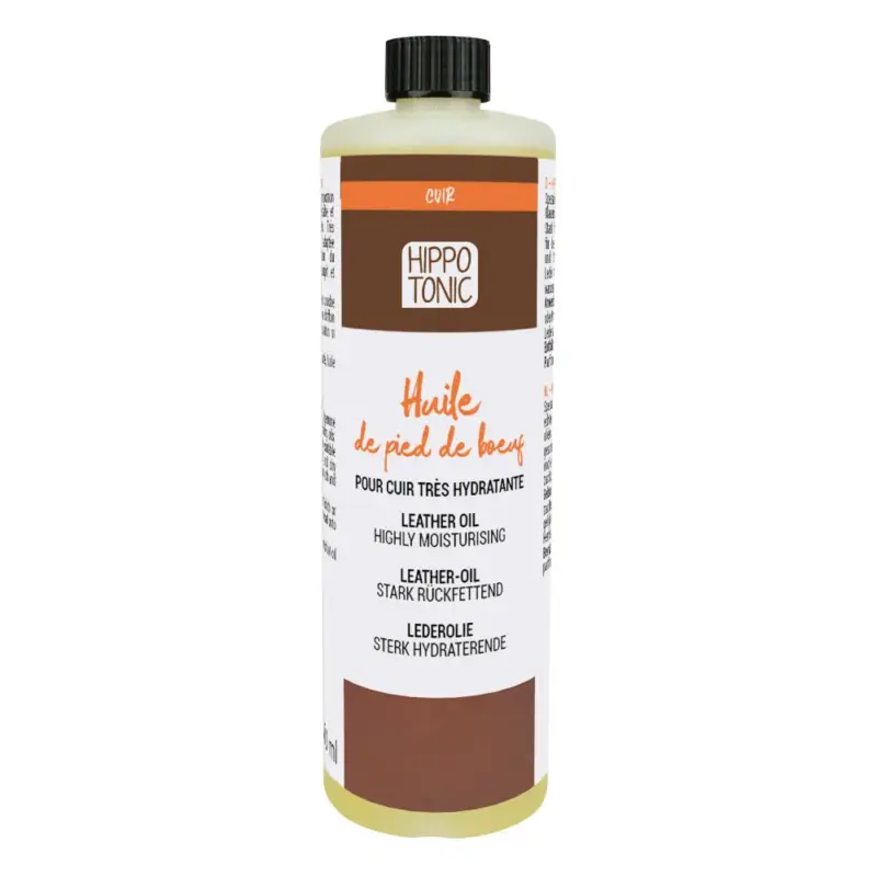 Offerta Del Giorno Lozione per cuoio a base di vero olio di piede di bue Hippo-Tonic