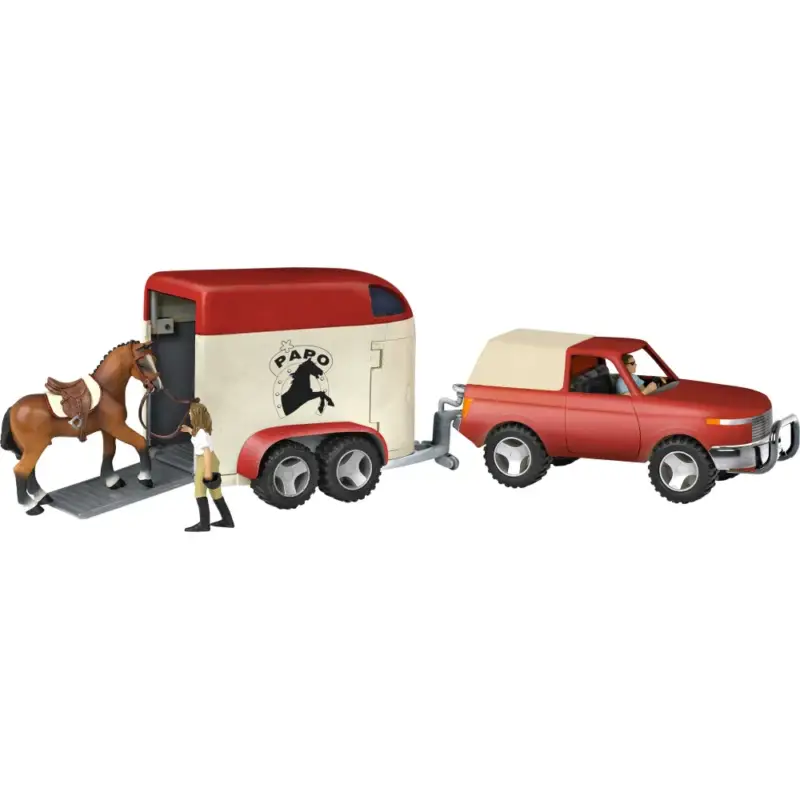 Compra Adesso Personaggio 4x4 fuoristrada e il suo conducente Papo