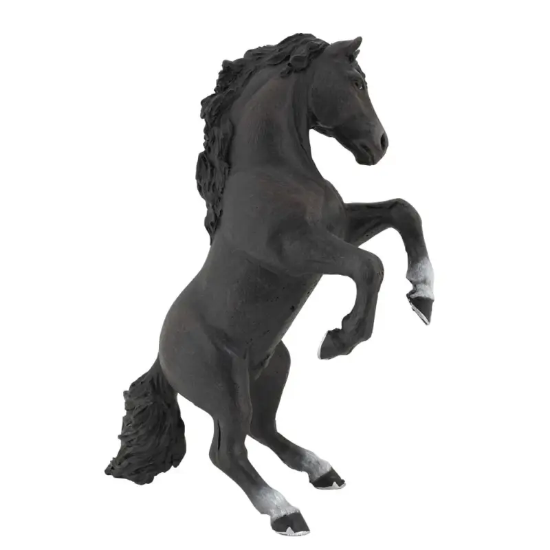A Buon Prezzo Figura Cavallo impennato nero Papo