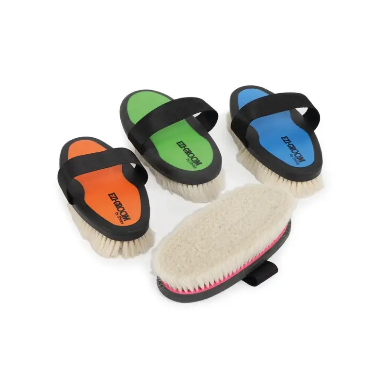 Di Tendenza Spazzola morbida con setole di capra Ezi-Groom Shires