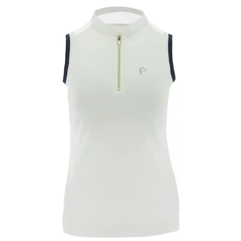 Polo da donna Equithème Smoff senza maniche Sconto