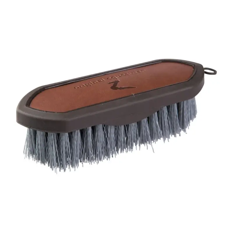 Occasione Spazzola con manico in cuoio Horze Maddox