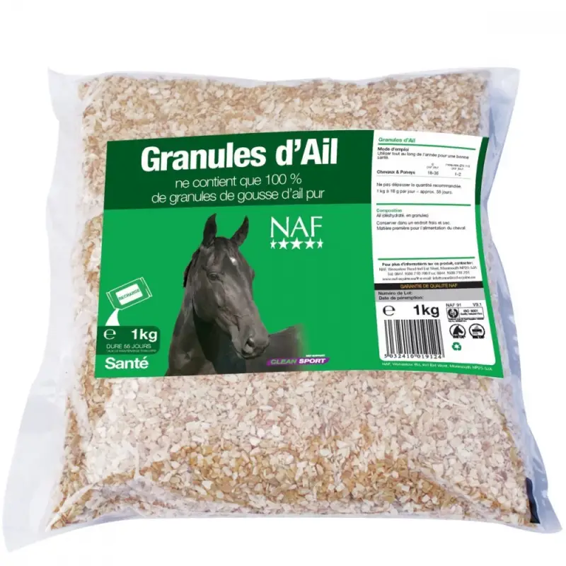 Granuli d'aglio NAF Offerta
