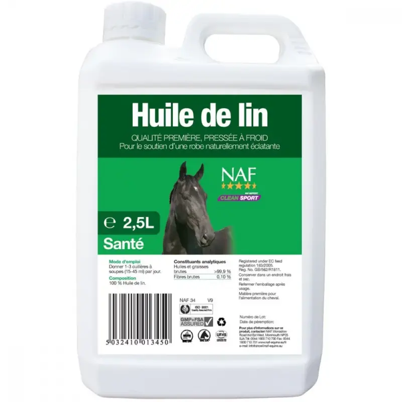 Olio di lino NAF Spedito Oggi