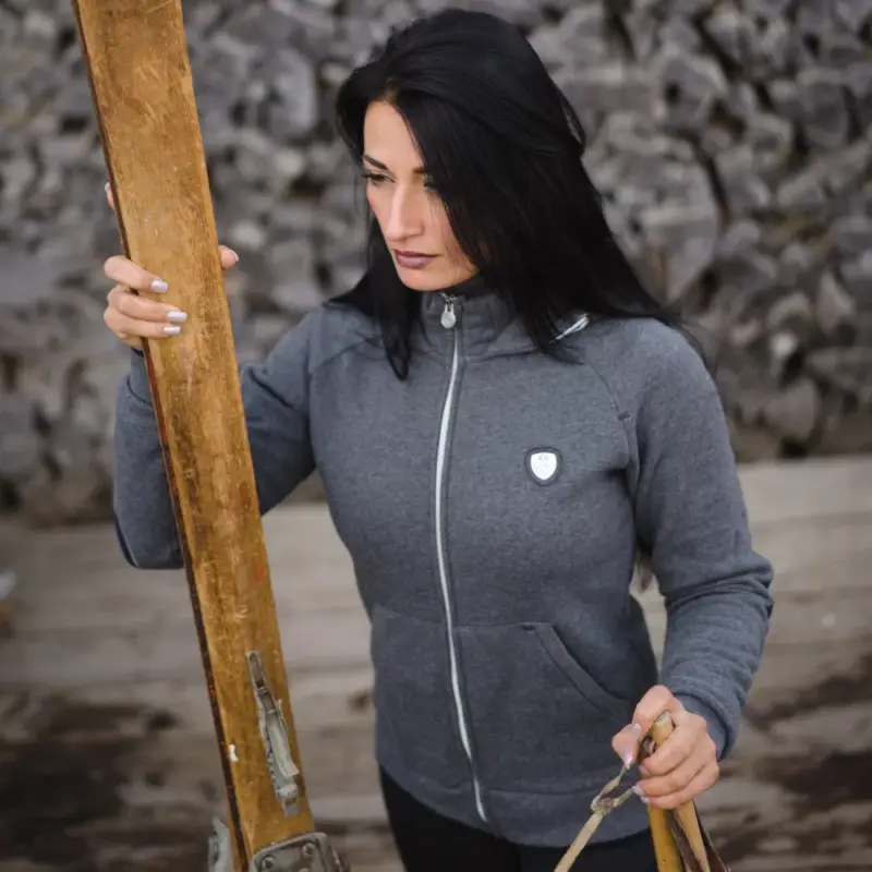 Damen-Sweatshirt Kamouraska Flags & Cup Acquista Ora
