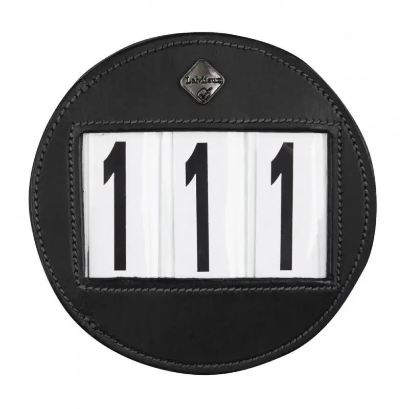 Porta-numero rotondo LeMieux per testiera Spedizione Espresso