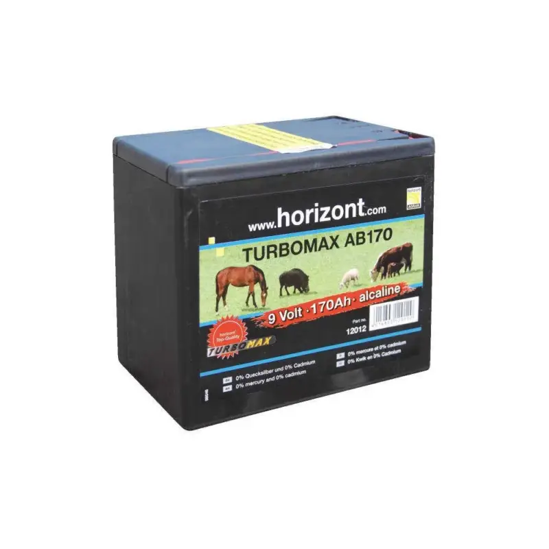 Compra Oggi Stesso Batteria Horizont Turbomax AB170 9 V - 170 AH