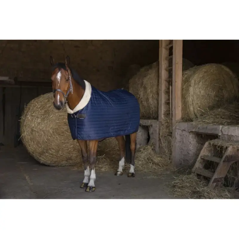 Coperta da scuderia Equithème Teddy foderata in pile sintetico Sconto