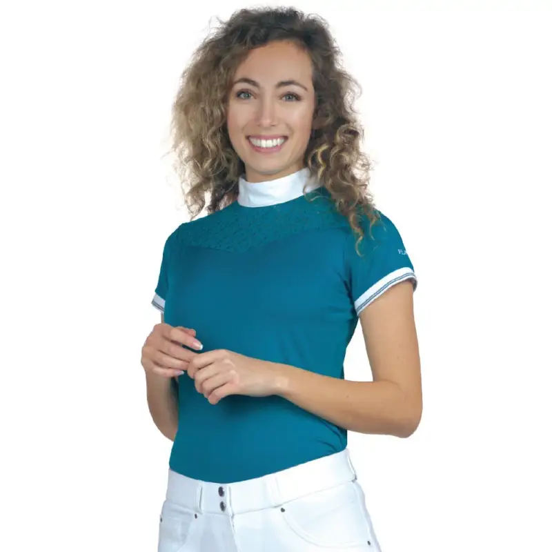 Affare Damen-Poloshirt Cassia Kurzarm Flags & Cup