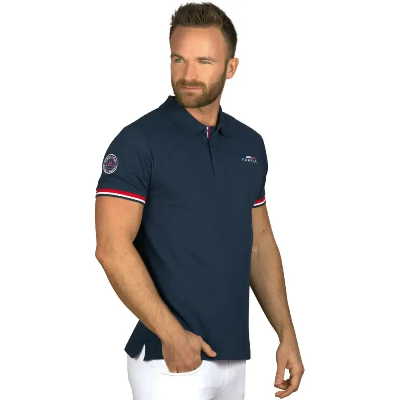 Sconto Polo da uomo France Edizione Limitata Flags & Cup
