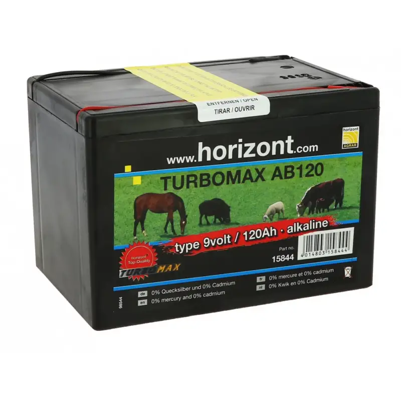 Must-Have Batteria Orizzont Turbomax AB120 9 V - 120 Ah
