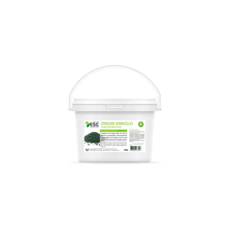 Reso Gratuito Spirulina vermicelli per cavalli ESC Laboratoire