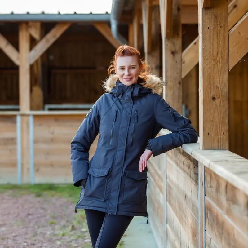 Parka lunga Brooke Horze donna Pagamento Sicuro