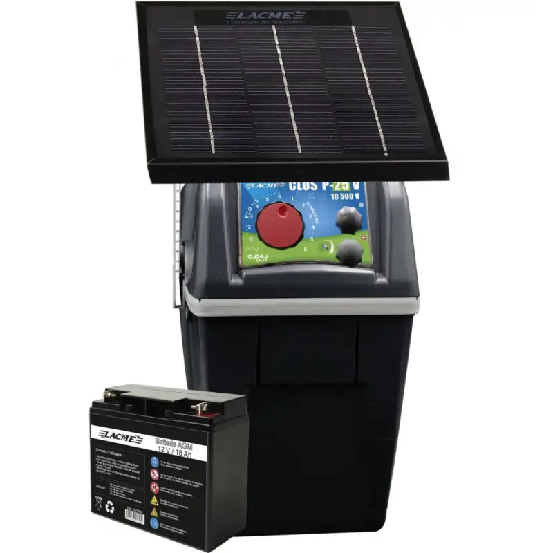 Prezzo Di Fabbrica Elettrificatore Recinto P25V Solare 3W Lacmé