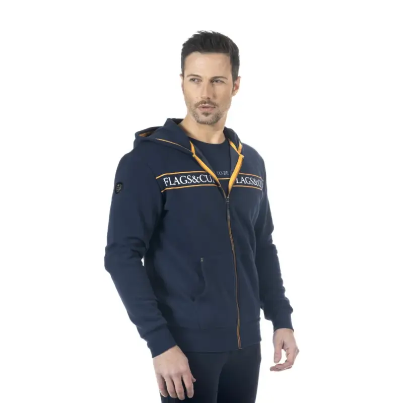 Scelto Dai Clienti Felpa con zip per bambini Perico Flags & Cup