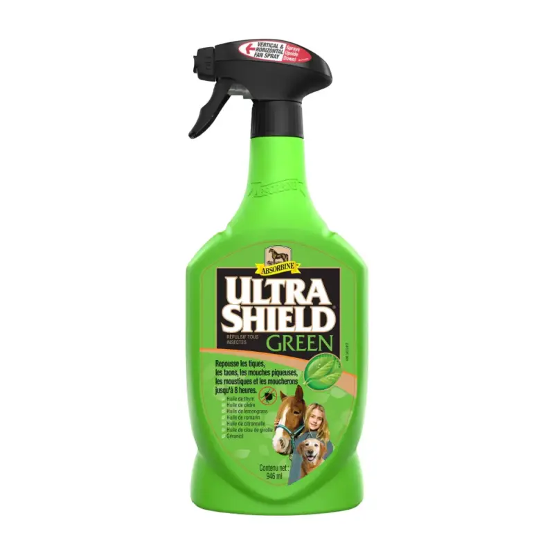 Repellente Absorbine Ultrashield green Esclusivo