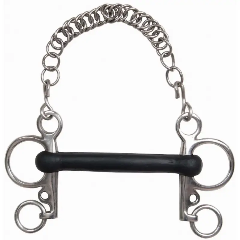 Pelham rubber recht T-stang Promozione