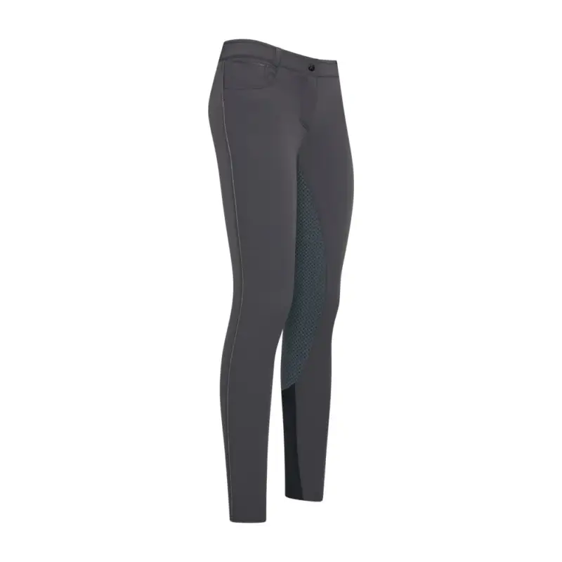 Pantaloni da equitazione Euro-Star Indigo Diam. Softshell FullGrip Professionale