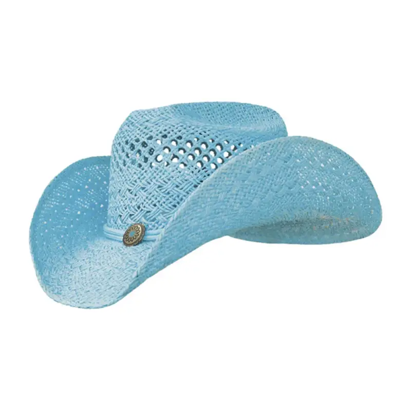 Cappello da cowgirl colorato in paglia Tombstone Ultima Occasione