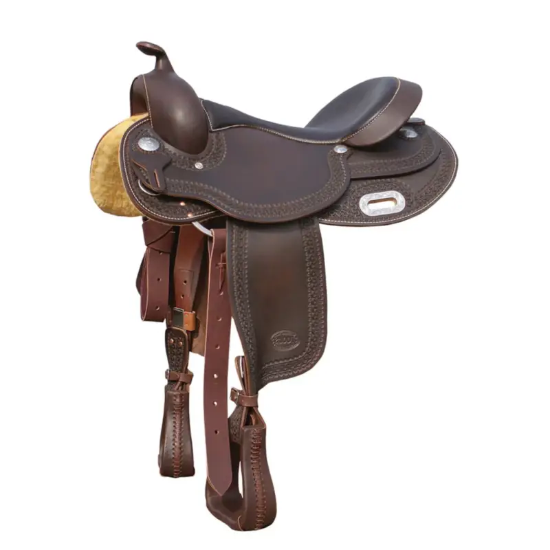 Prezzo Ridotto Sella western reining Pool's mantello rotondo 3010