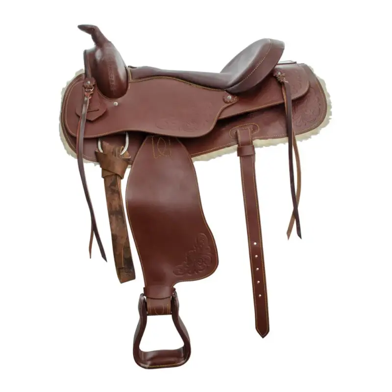 Di Tendenza Sella da trail western polivalente Red Horns